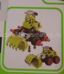 Tractor Demontabil Verde 20x10x12cm - 1